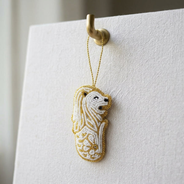 Singapore Hand Made Hanging Ornament - Merlion